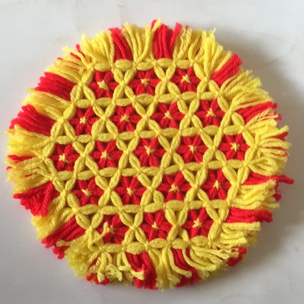 🐠 4 handcrafted potholders